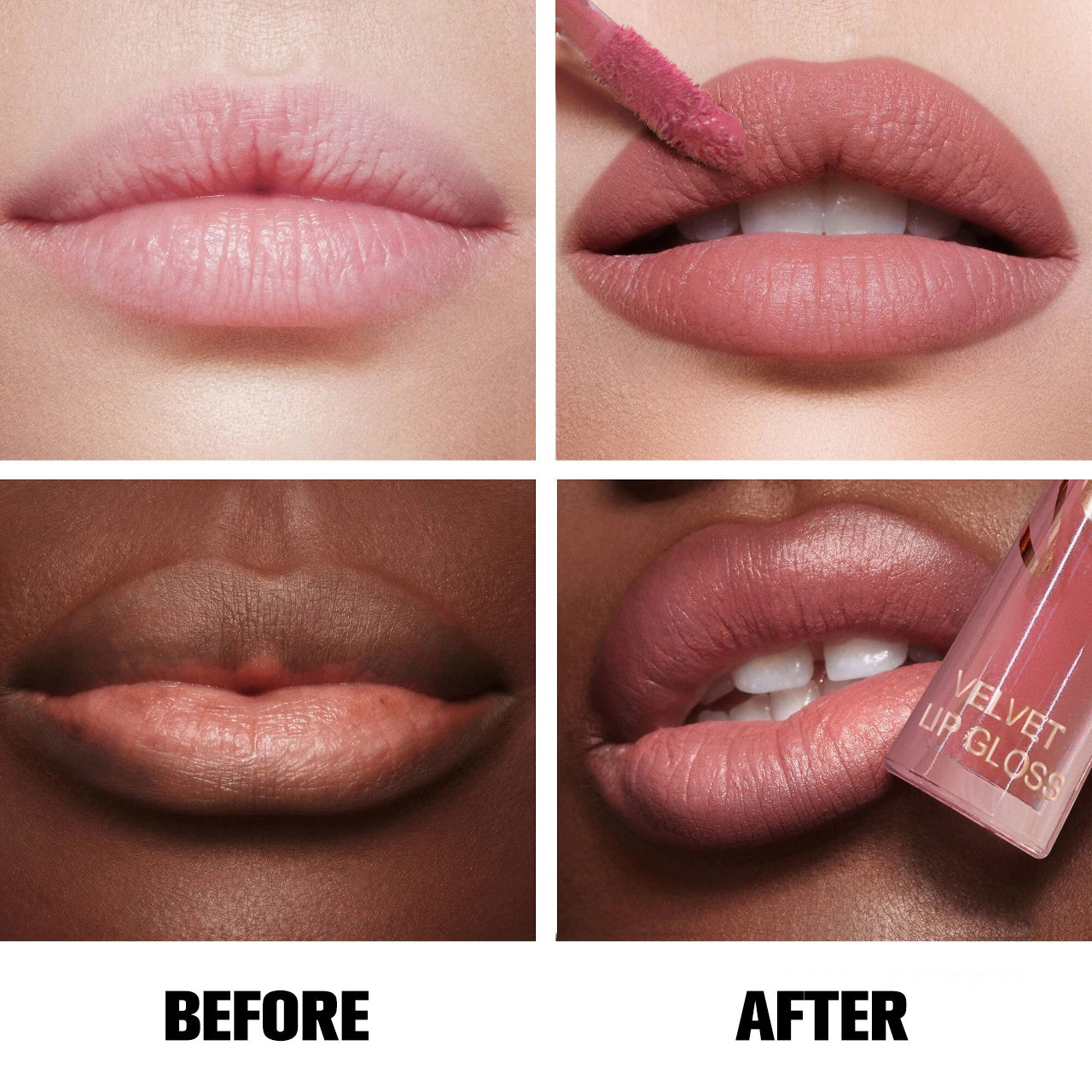HKM-661139 Weightless Matte Velvet Lip Gloss - 3 ML, Smooth Finish for Full-Pigment Color