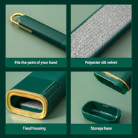HKM-269203 Self-Cleaning Double-Sided Pet Hair Remover Brush for Clothes and Furniture