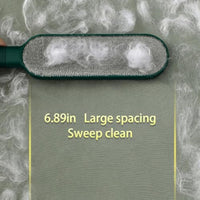 HKM-269203 Self-Cleaning Double-Sided Pet Hair Remover Brush for Clothes and Furniture