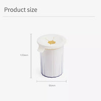 HKM-546707 Portable Pet Foot Washer Cup with Soft Silicone Bristles for Quick and Effective Pet Cleaning