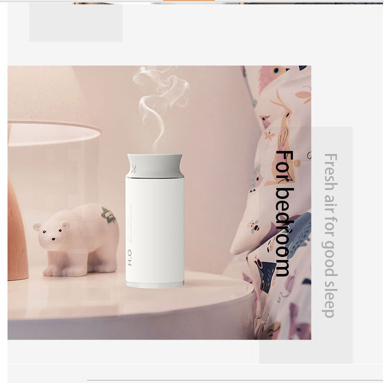 HKM-647187 Compact Aromatherapy Night Light Spray Humidifier with USB Power Supply