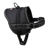 HKM-042643 Reflective Dog Seat Belt Harness with Traction Rope for Small Breeds