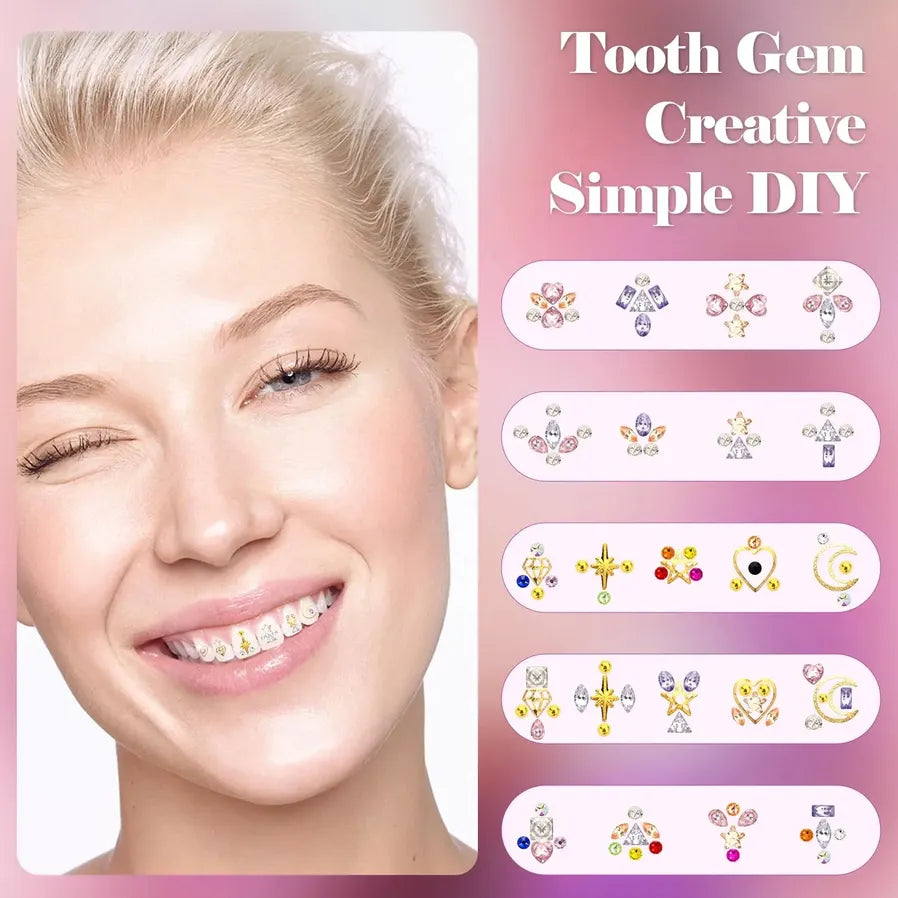 JMT-173514 Crystal Diamond Tooth Gem Kit for Stunning Smile Enhancement