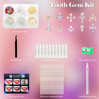 HKM-194579 Crystal Diamond Tooth Gem Kit for Stunning Smile Enhancement