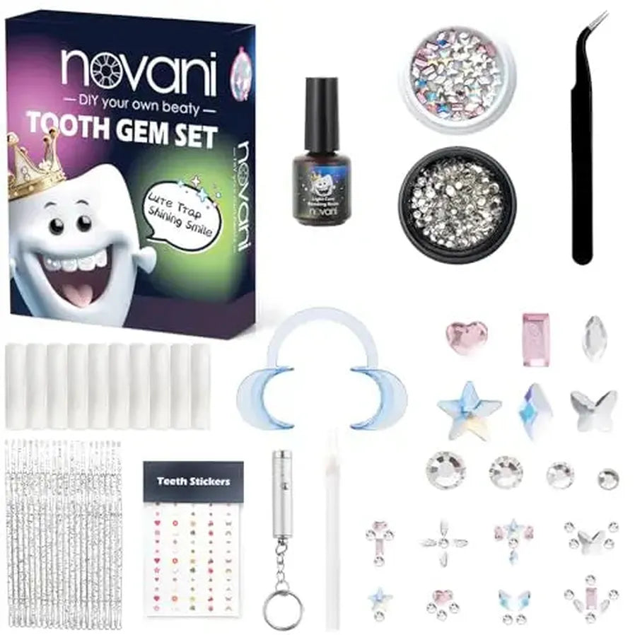 JMT-173514 Crystal Diamond Tooth Gem Kit for Stunning Smile Enhancement