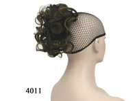 HKM-248019 European and American Short Hair Wigs with High Temperature Fiber, Fluffy Ponytail and Hair Extensions in Various Colors
