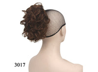 HKM-248019 European and American Short Hair Wigs with High Temperature Fiber, Fluffy Ponytail and Hair Extensions in Various Colors