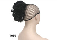 HKM-248019 European and American Short Hair Wigs with High Temperature Fiber, Fluffy Ponytail and Hair Extensions in Various Colors
