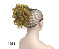 HKM-248019 European and American Short Hair Wigs with High Temperature Fiber, Fluffy Ponytail and Hair Extensions in Various Colors