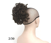 HKM-248019 European and American Short Hair Wigs with High Temperature Fiber, Fluffy Ponytail and Hair Extensions in Various Colors