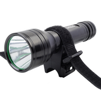 HKM-381011 LED Flashlight Strap for Bicycles - Adjustable and Durable Bike Accessory