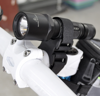 HKM-381011 LED Flashlight Strap for Bicycles - Adjustable and Durable Bike Accessory