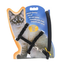 HKM-074259 Multi-Color Nylon Cat Leash with Adjustable Chest Strap