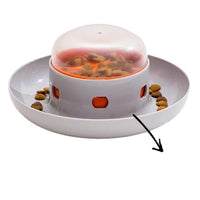 HKM-132179 Automatic Pet Feeder for Dogs and Cats - Press Leakage Design, Plastic Material