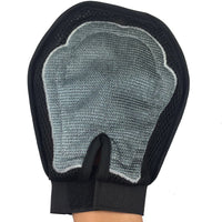 HKM-856275 Two-in-One Double-Sided De-Floating Rubber Pet Bath and Massage Brush with Gloves