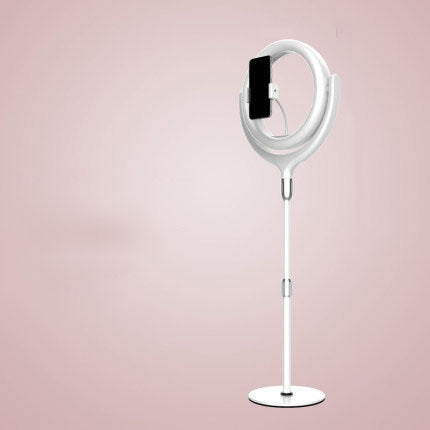 KTX-282579 LED Ring Light with Adjustable Bracket and Stand for Mobile Photography