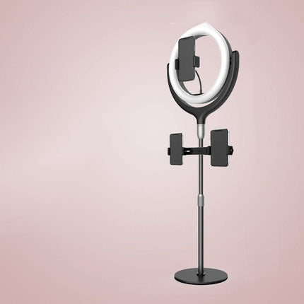 KTX-282579 LED Ring Light with Adjustable Bracket and Stand for Mobile Photography