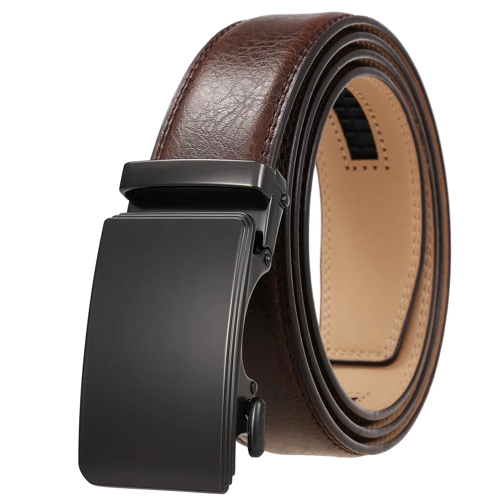 HKM-103571 Genuine Leather Designer Belt with Model LY36-25101-1
