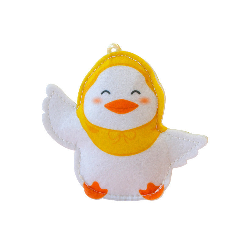 HKM-789715 Felt Catnip Chewing Toys in Avocado, Carrot, Watermelon, Duck, Bear, and Penguin Styles