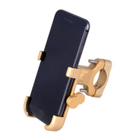 HKM-457747 Aluminum Alloy Bicycle Phone Holder - Adjustable and Lightweight Mount