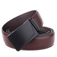 HKM-184915 Men's Leather Automatic Buckle Belt - Model LY36-21726-1