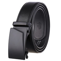 HKM-184915 Men's Leather Automatic Buckle Belt - Model LY36-21726-1