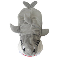 HKM-785299 Realistic Shark Costume Suit for Spring, Autumn and Winter - Embroidered Three-Dimensional Design with Comfortable Shearing Fabric, Available in Various Sizes