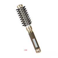 HKM-452371 Elegant Gold Ceramic Aluminum Tube Big Wave Shape Comb - Temperature-Resistant, 25# to 53# Options Available