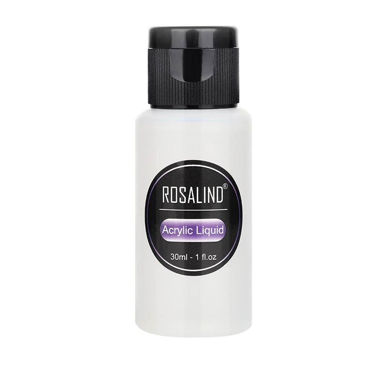 HKM-106643 Crystal Powder and Liquid Nail Armor - 10ml, Suitable for All Skin Types