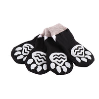 HKM-140819 Indoor Pet Socks - Breathable, Anti-Slip, and Easy-to-Clean Cotton Blend