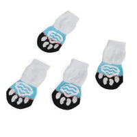 HKM-140819 Indoor Pet Socks - Breathable, Anti-Slip, and Easy-to-Clean Cotton Blend