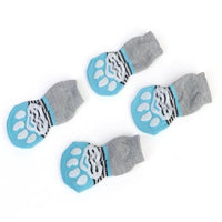 HKM-140819 Indoor Pet Socks - Breathable, Anti-Slip, and Easy-to-Clean Cotton Blend