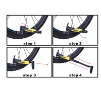 HKM-225235 Compact Mini Air Pump for Mountain Bikes