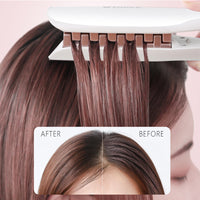 HKM-549523 Corrugated Hair Crimping Iron with Ergonomic Handle and Fast Heating Feature
