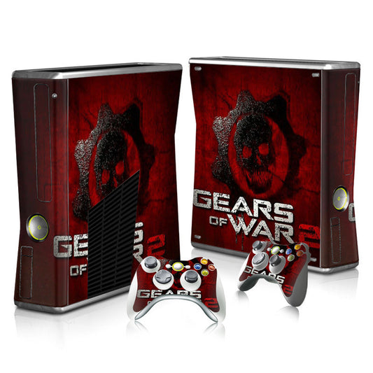 KTX-120979 Skull Design Film Game Machine Sticker - High Definition PVC Material