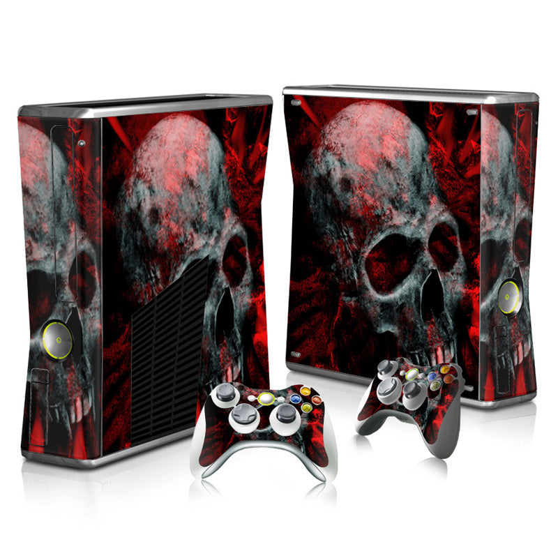 KTX-120979 Skull Design Film Game Machine Sticker - High Definition PVC Material