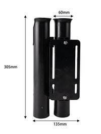 HKM-144723 Motorcycle Electric Bike Fishing Rod Holder Pipe Clamp
