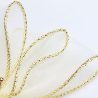 HKM-783507 Organza Bow Hairpin for Children - Crown Top Clip Hair Accessory in Black, Light Yellow, and Purple