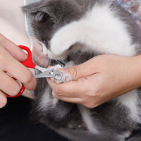 HKM-997395 Pet Nail Clipper with Stainless Steel Blades and Ergonomic Handle for Cats and Small Dogs