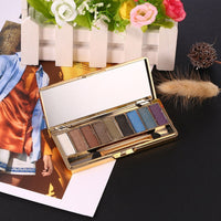 HKM-145747 9-Color Glitter Eyeshadow Palette for Parties, Weddings & Everyday Use