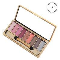HKM-145747 9-Color Glitter Eyeshadow Palette for Parties, Weddings & Everyday Use