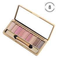 HKM-145747 9-Color Glitter Eyeshadow Palette for Parties, Weddings & Everyday Use