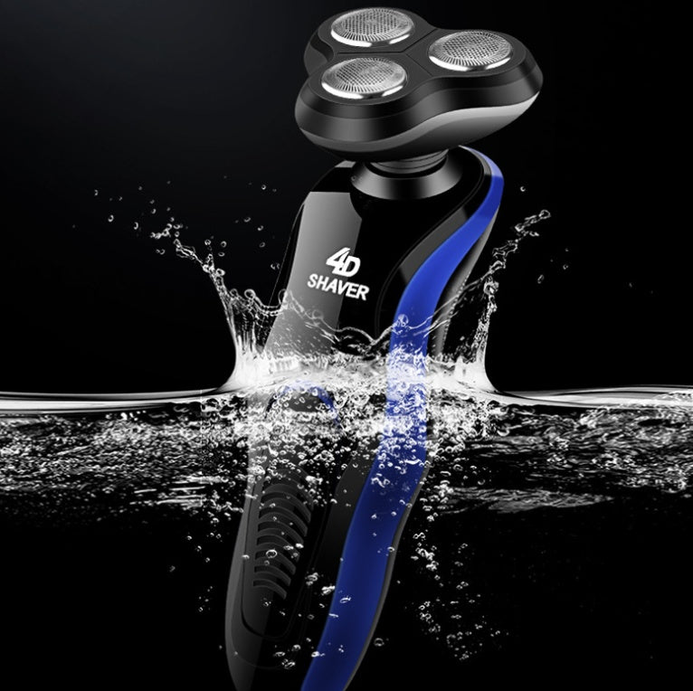 HKM-250643 USB Rechargeable Electric Shaver for Wet & Dry Use - Model DS-9288, 50-Minute Run Time