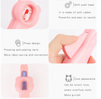 HKM-528019 DIY Nail Art Manicure Machine for Kids with Nail Stickers and Accessories