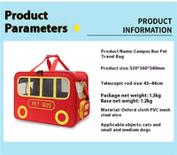 HKM-331603 Portable Large Capacity Pet Trolley for Outdoor Travel and Storage