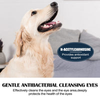 HKM-513619 Pet Eye Drops for Cats and Dogs - Relieve Tear Marks and Soothe Itchy Eyes