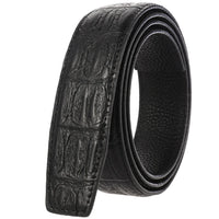 HKM-771283 Automatic Buckle Men's Cowhide Leather Belt - Durable First Layer Design
