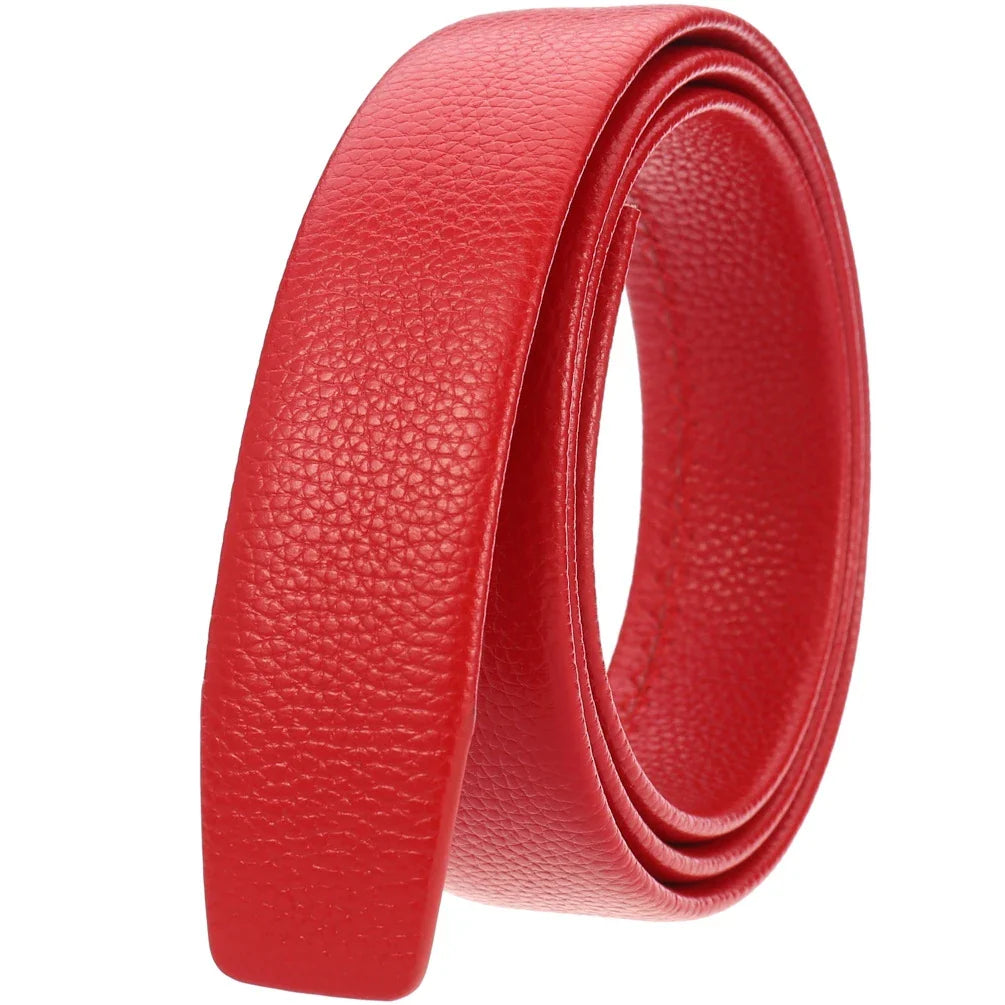 HKM-771283 Automatic Buckle Men's Cowhide Leather Belt - Durable First Layer Design