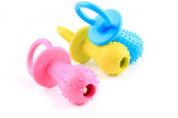 HKM-340179 Pet-Friendly TPR Rubber Pacifier Toy - Durable Bite-Resistant Design for Playtime