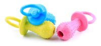 HKM-340179 Pet-Friendly TPR Rubber Pacifier Toy - Durable Bite-Resistant Design for Playtime